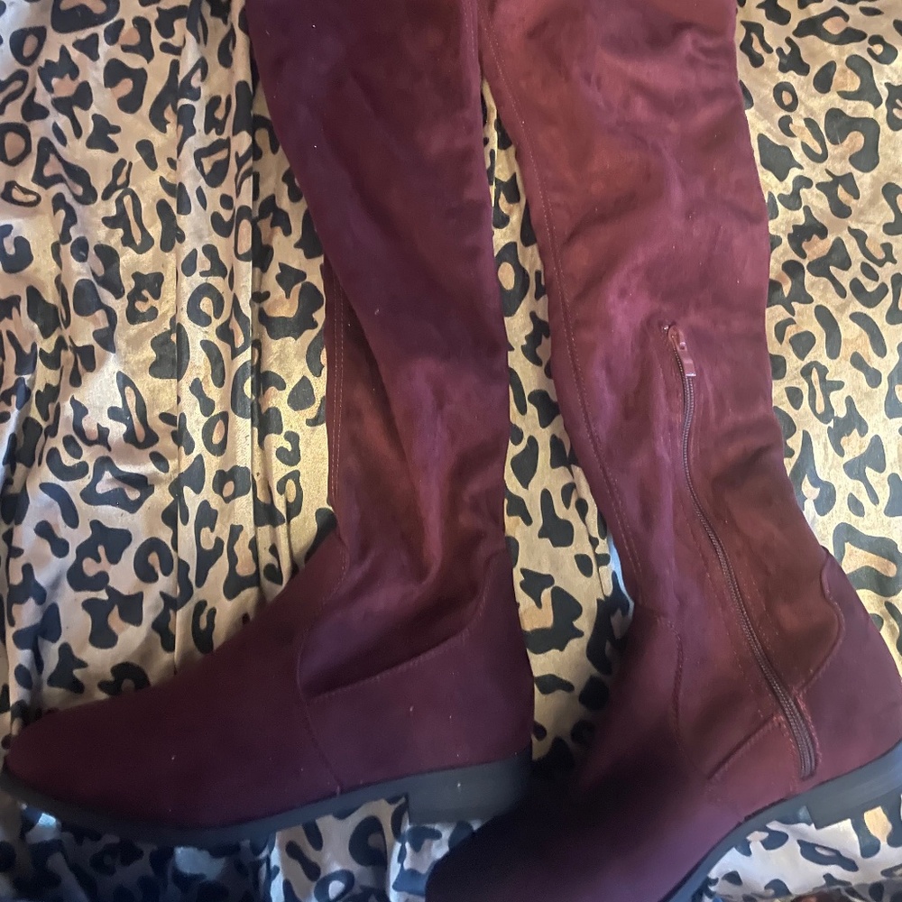Knee high boots